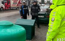 Kırklareli'nde zabıtadan kaldırım ve yol işgali denetimi