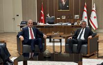 KKTC Cumhurbaşkanı Erhürman, Kültür ve Turizm Bakanı Ersoy ile görüştü