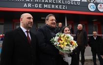 TOBB Başkanı Hisarcıklıoğlu, Kayseri'de ismi verilen AR-GE Merkezi'ni ziyaret etti