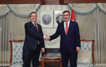 Cevdet Yılmaz ve Ünal Üstel'den KKTC Ekonomik İşbirliği Toplantısı