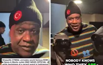 Cumhurbaşkanı Erdoğan ile basketbol oynayan Shaquille O'Neal, Türk bayraklı şapka ile video paylaştı