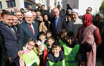 Cumhurbaşkanı Erdoğan cuma namazını Ataşehir'de kıldı