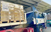 Fransa Gazze'ye 80 ton gıda yardımı ulaştırdı