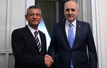 TBMM Başkanı Numan Kurtulmuş'tan CHP lideri Özgür Özel'e ''Terörsüz Türkiye'' ziyareti
