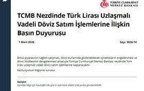 Merkez Bankası'ndan döviz açıklaması