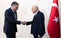 Bakan Çiftçi'den, Bahçeli'ye ziyaret