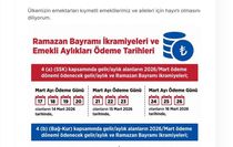 Bakan Işıkhan: Emeklilerin bayram ikramiyeleri ve aylık ödemeleri, 14-19 Mart arasında yatırılacak