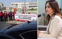Karşıyaka Belediye Başkanı'na protesto şoku: Bayramlaşamadan aracına binip kaçtı