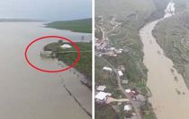Diyarbakır'da Ambar Çayı taştı, tarım arazilerini su bastı