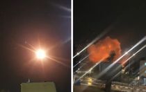 İran'dan İsrail'e füze saldırısı! Nükleer santralin bulunduğu bölgede şiddetli patlama
