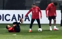 Milli Takım kampına damga vuran görüntü