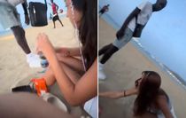 Avrupa ülkesinde taciz skandalı! Sahildeki kadınlar panik içinde kaçtı