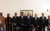 Bakan Bolat, Somalili mevkidaşı Hassan ile bir araya geldi