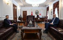 Bakanlar Gürlek ve Işıkhan bir araya geldi
