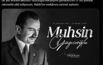 Cumhurbaşkanı Erdoğan, Muhsin Yazıcıoğlu'nu andı
