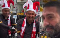 Sözünü tuttu, milli galibiyet şerefine 1000 lahmacun dağıttı