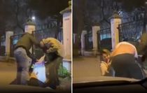 Eski sevgilisini sokak ortasında darp etti: O anlar kamerada
