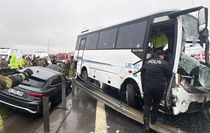 Zincirleme trafik kazasında yaralanan polis memuru Mustafa Aydın'dan acı haber