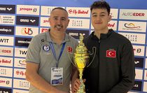 Denizlili yüzücü Ahmet Mete tarih yazdı