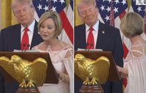 Beyaz Saray'da olay görüntü! Ruhani danışmanı, Trump'ı Hz. İsa’ya benzetti