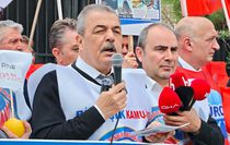 Birleşik Kamu-İş'ten TÜİK önünde protesto