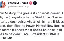 Trump'tan İran'a uyarı ''Sırada köprüler, ardından elektrik santralleri var''
