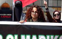 Kilis'te Filistinli esirler için yaptırım çağrısı