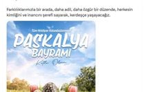 Özgür Özel'den Hristiyan dini liderlere 'Paskalya' tebriği