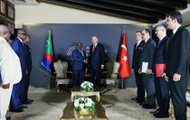 Cumhurbaşkanı Erdoğan, Komorlar Birliği Cumhurbaşkanı Azali Assoumani ile görüştü