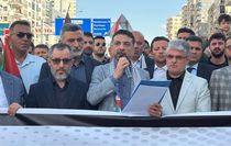 Diyarbakır ve Mardin'de İsrail'in Küresel Sumud Filosu'na saldırısı kınandı