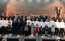 Kars'ta Polis Haftası etkinlikleri kapsamında moral gecesi düzenlendi