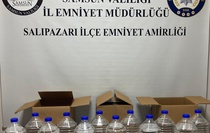 Samsun'da 60 litre etil alkol ele geçirildi