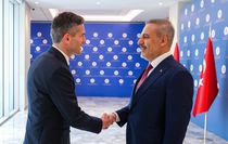 Bakan Fidan, Hollandalı mevkidaşı Berendsen ile görüştü