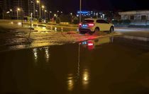 Osmaniye'de gece şiddetli yağmur etkili oldu