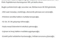 Özgür Özel, Türk Polis Teşkilatı'nın 181'inci kuruluş yıl dönümünü kutladı