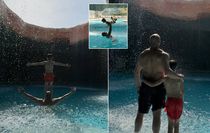 Aksiyon yıldızı bu kez baba haliyle! Jason Statham’dan dikkat çeken kareler