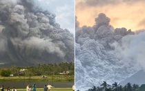 Filipinler'deki Mayon Yanardağı'nda patlama! Binlerce kişi tahliye edildi