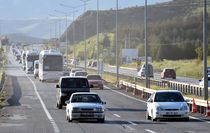 ''Kilit kavşak'' Kırıkkale'de bayram öncesi trafik yoğunluğu başladı