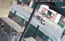 Londra Türk restoran müdürü motosikletin önüne atlayarak kız çocuğunu kurtardı