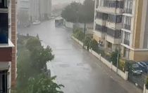 Tekirdağ'da sağanak ve dolu etkili oldu