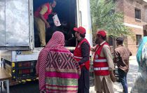 Türk Kızılay'ı Pakistan'da kurban hisse dağıtımına başladı