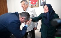 Vali Yılmaz'dan şehit ailesine bayram ziyareti