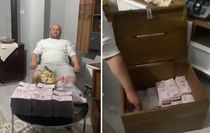 Balya balya para ile kameraların karşısına geçen besici meydan okudu