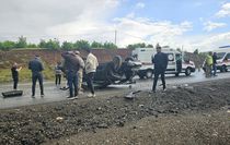 Bingöl'de trafik kazasında 5 kişi yaralandı