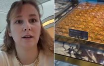 Havalimanında bir dilim baklavanın fiyatını görünce şaşkına döndü
