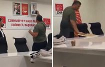 CHP Edirne İl Başkanlığı'ndaki Özgür Özel portresi kaldırıldı