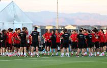 A Milli Futbol Takımı, Arizona'daki ilk antrenmanını taraftara açık yaptı