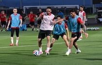 A Milli Futbol Takımı, Arizona'daki ilk idmanını taraftar eşliğinde yaptı