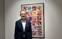 Ressam Cemal Toy'un ''Su, Kağıt, Boya'' sergisi sanatseverlerle buluştu