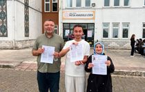 Ailece aynı okulda YKS heyecanı yaşadılar